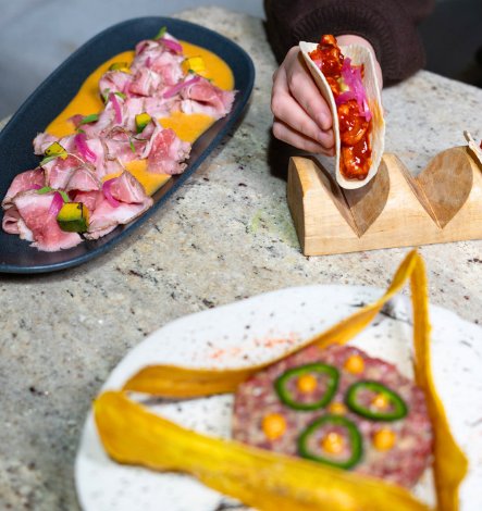 Food and menu options for celebrations